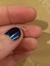 Gold-Tone Jewelry Making Findings Lot - Jump Rings, Chain & Small Components — listing 5