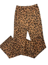 Leopard Print Mesh Two-Piece Set - Flare Pants & Button-Up Top