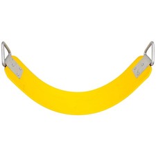 Green Belt Swing Seat with Yellow Plastic-Coated Chains — listing 4