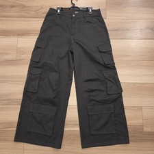 BoohooMAN Light Wash Baggy Cargo Denim Pants — listing 4