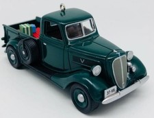 Hallmark Keepsake Ornament 1937 Ford V-8 Pickup Truck All-American Trucks Series — listing 6