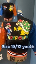 Super Mario Bowser Satin Bomber Varsity Jacket — listing 3