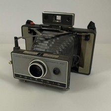 Polaroid Automatic 230 Land Camera with Original Case, Manual, Flash & Accessories