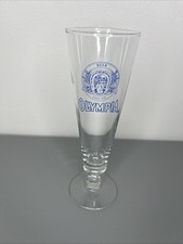 Vintage Olympia Beer "It's the Water" Advertising Barware Glass — listing 3