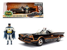 Jada Toys Metals Die Cast Classic TV Series Batmobile & Batman 1:24 Scale — listing 3