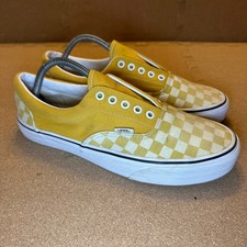 Vans Era Checkerboard Low-Top Sneakers - Blue & Orange/White — listing 5