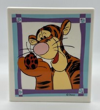 Disney Winnie the Pooh Tigger Ceramic Tissue Box Cover — listing 6
