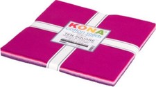 Robert Kaufman Kona Cotton Solids Ten-Square Natural Colorstory (TEN-1278-42), 42 Pieces 10" x 10" Layer Cake