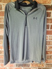 Under Armour HeatGear Women's 1/4 Zip Pullover, Royal Blue, Size Medium — listing 2