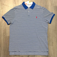 Vintage Ralph Lauren Polo Bear Short Sleeve Royal Blue Polo Shirt, Boys 6 Months — listing 4