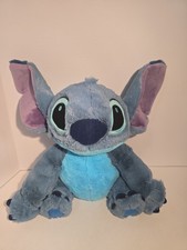 Disney Lilo & Stitch Blue Fuzzy Fleece Crewneck Sweatshirt — listing 3