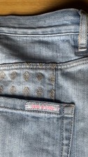 Sass & Bide Exposed Button-Fly Skinny Jeans, Dark Wash — listing 3