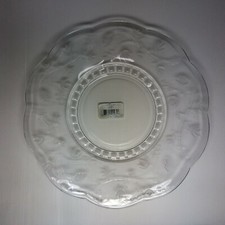 Mikasa Celebrations Cottage Lace Crystal Platter 14 inch — listing 2
