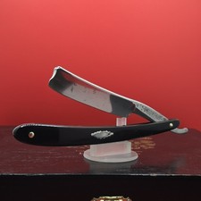 Antique Straight Razor with Wood Scales, Maker Unknown — listing 4