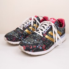 Adidas Originals ZX 500 2.0 Sneakers - Dark Blue/Floral Print, Appears New with Tags