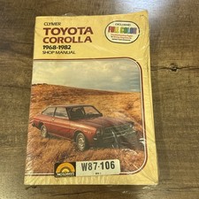 Clymer Toyota Corolla 1968-1983 Rear Wheel Drive Shop Manual A194 — listing 3