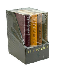 J.R.R. Tolkien The Lord of the Rings Collector's Edition, Red Leatherette with Slipcase, Houghton Mifflin, listing 6
