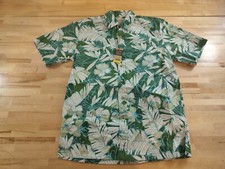 Cooke Street Honolulu Men's Hawaiian Shirt Banana Leaf Print Size XL — listing 3