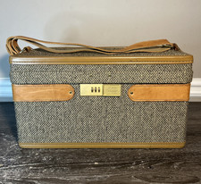 Hartmann Belting Leather Train Case Vintage Travel Cosmetic Case — listing 4