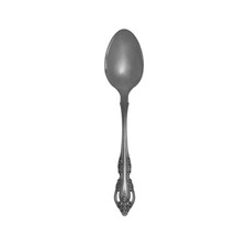 Oneida Community Stainless Teaspoon, Brahms Pattern, Ornate Pierced Scroll Handle — listing 5