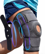 Sparthos Hinged Knee Brace, Gray — listing 4