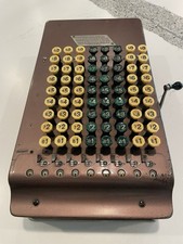 Vintage Full-Keyboard Adding Machine (Comptometer-Style Key-Driven Calculator)