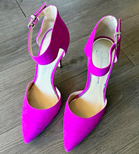 Jessica Simpson Metallic Pink Strappy Heeled Sandals, Women's Size 8.5 — listing 4