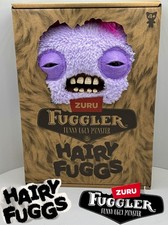 Zuru Fuggler Hairy Fuggs Squidge 9" Purple Plush - Funny Ugly Monster — listing 6