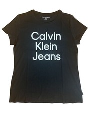 Calvin Klein Men's Teal Logo Graphic T-Shirt, Size L — listing 2