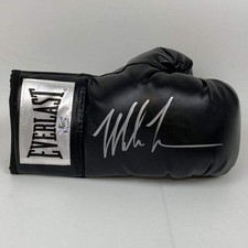 Framed Mike Tyson Signed Boxing Trunks Display with Photo Montage and WBC Belt Graphic — listing 6