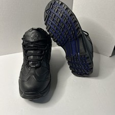 Cintas Black Leather Steel-Toe Hiker-Style Work Boots with Original Box and Tags — listing 2