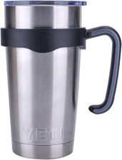 RTIC Insulated Travel Tumbler Mug with Handle, Black, listing 6