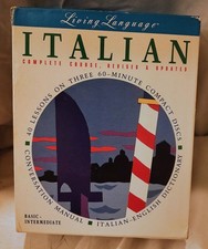 Living Language Italian, Complete Edition (3 Books + 9 Audio CDs + Online Learning) — listing 5