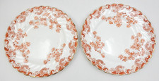 Vintage Gold Floral Transferware Dinnerware Set - Multiple Plates, Bowls, Rimmed Soup Bowls, Platter and Gravy Boat — listing 6
