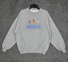 Vintage Hershey's Embroidered Logo Crewneck Sweatshirt, Cream, EST 1894 — listing 2