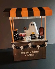 Freshly Boo'd Coffee Ghost Stand Halloween Resin Tabletop Decoration — listing 5