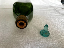 Antique Walker's Kilmarnock Whisky Green Glass Bottle — listing 2