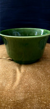 Haeger Pottery #404 Green Glazed Diamond Lattice Ceramic Planter Pot, 5" x 4.75"