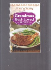 Grandma's Best-Loved Recipes Hardcover Cookbook