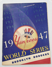 1947 & 1948 World Series Official Programs — Yankees vs. Brooklyn Dodgers and Braves vs. Indians (Lot of 2) — listing 6