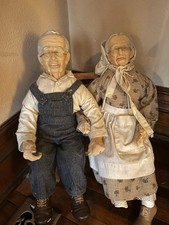 William Wallace Jr. Grandma & Grandpa Porcelain Dolls Pair — listing 3