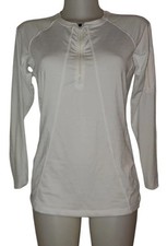 Athleta Women's Paisley Print Long Sleeve Athletic Top with Thumbhole Cuffs, Size S — listing 4