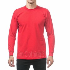 Red Long Sleeve Polo Shirt with Chest Pocket, Size M — listing 5