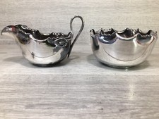 Vintage Silver Plate Melon-Fluted Cream Jug / Milk Creamer EPNS — listing 5