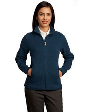 Red House Sweater Fleece Full-Zip Jacket, Men's 3XL, Blue