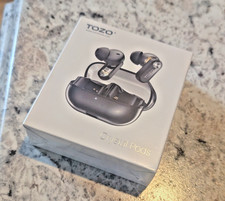 TOZO Crystal Pods (Crystal Buds) Wireless Bluetooth Earbuds with Transparent Charging Case, Black — listing 4