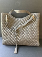 Vince Camuto Riley Tote in Sushi Pebbled Leather with Crossbody Strap — listing 4