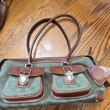 Louis Vuitton-Style Monogram Canvas Handbag (Likely Designer-Inspired/Replica), Photographed from a Screen