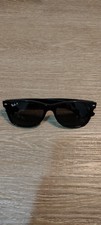 Ray-Ban New Wayfarer RB2132 Sunglasses, Black Frame with Green G-15 Lenses, 58mm — listing 4