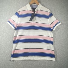 Tommy Hilfiger Striped Long Sleeve Polo Rugby Shirt — listing 3